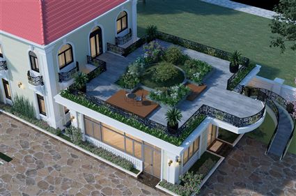 Kiến trúc biệt thự ông Đọ, Thất Hùng, KM, HD